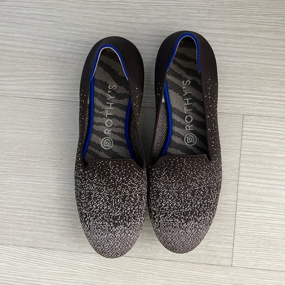 Rothy’s Twilight Metallic Ombré Loafer